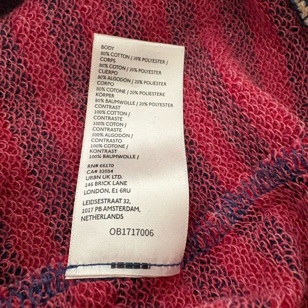 Free People We The Free Classic Striped Oversized Crewneck Size XL NWOT - Picture 6 of 7